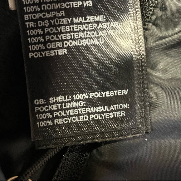 The North Face Mossbud Insulated Reversible Jacket Coat Women's Medium Black - Picture 12 of 16